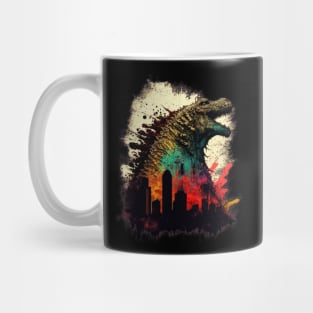 Godzilla  Artwork - Awesome Birthday Gift ideas for Friends Mug